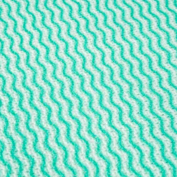 Environmental material green wave nonwoven printed fabric