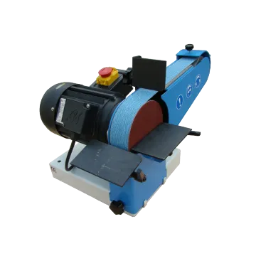 Professional 230V S-50 Belt Grinder Disc Sander with CE Standard Motor for Metal Polishing and Grinding
