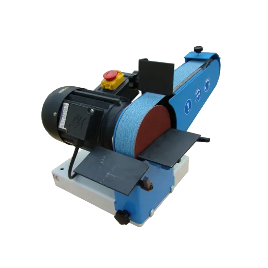 Professional 230V S-50 Belt Grinder Disc Sander with CE Standard Motor for Metal Polishing and Grinding