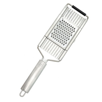Portable Manual Vegetable Slicer: 4-in-1 Shredder Cutter with Stainless Steel Blades and Easy Clean Grater