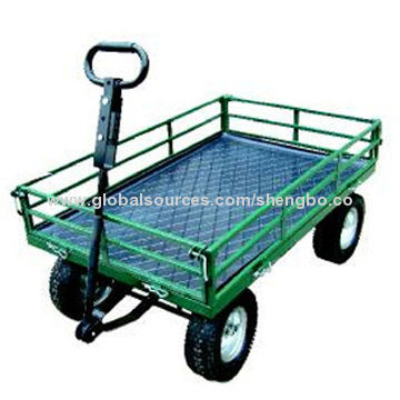 Garden Cart, Can be Used for Holding Flowerpot, with 500kg Loading Capacity