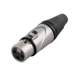 High Quality XLR Plug Connectors: Neutrik 3Pin Female and Male Audio Video Connectors