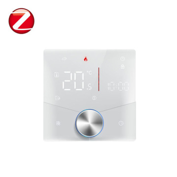 เทอร์โมสตัท Tuya Zigbee 3.0 Smart Euro AC Boiler พร้อมจอแสดงผล LCD