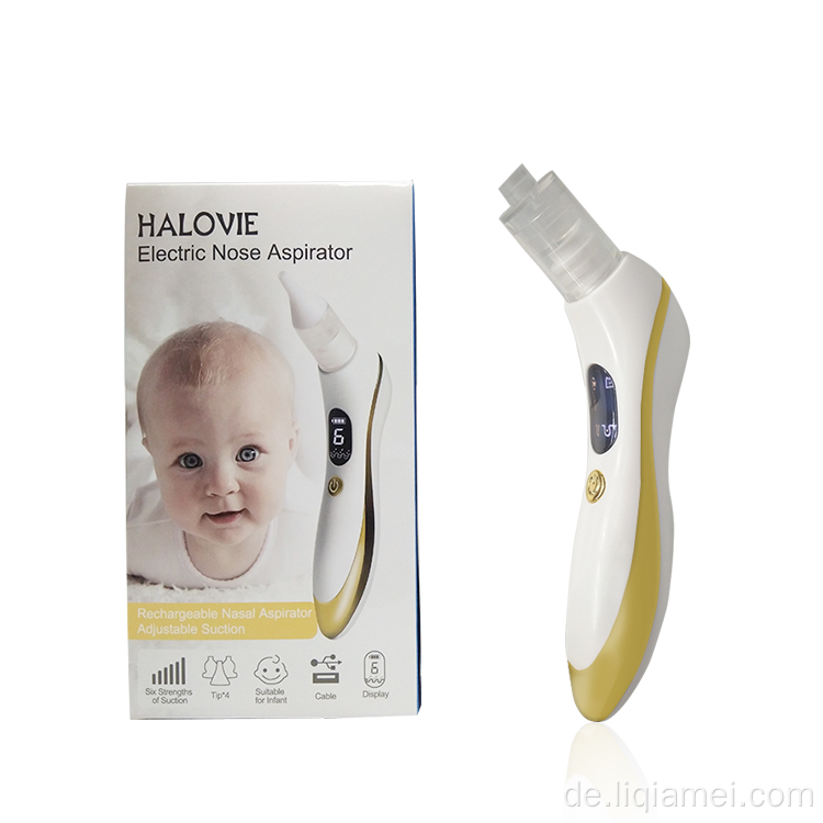 Baby elacrtic Nasal Aspirator wiederaufladbarer Baby Nasenreiniger