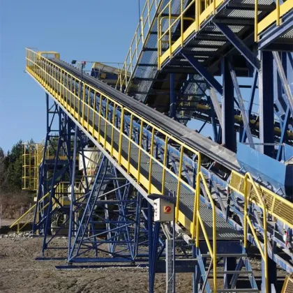 Gypsum Conveyor Roller Belt Conveyor