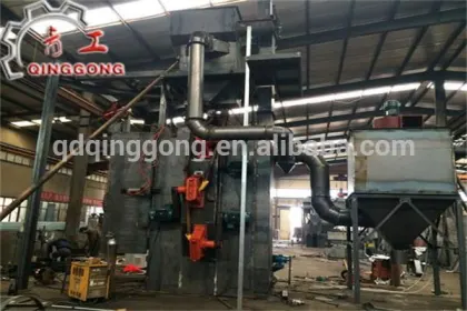 Small Size Metal Descaling Rust Removal Blasting Machine