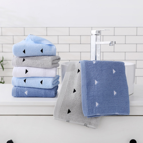 Cotton Soft plain cut adult wash towel