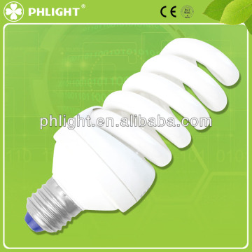 China supplier 220V E27 12mm 4.0T 32W CFL Full Spiral Lamp