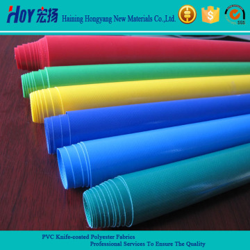 Abrasion Resistant Polyester Fabric PVC Coated Tarpaulin