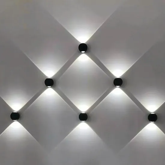 Aluminum Art Deco Bathroom Wall Light for Modern Home and Restaurant Decor