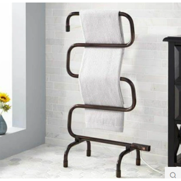 Rack de aquecedor de toalhas de alumínio