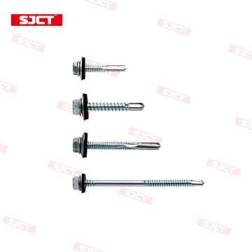 Washer Self Drill Screw Stainless Hex head Self Drilling Screw EPDM Washer Factory