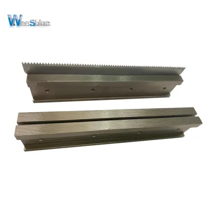 Packaging Machinery Sealing Jaw With Knife Cutter