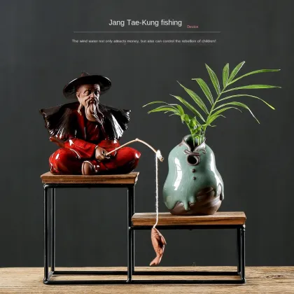 Wholesale Jiang Taigong Fishing Ornaments and Feng Shui Figures