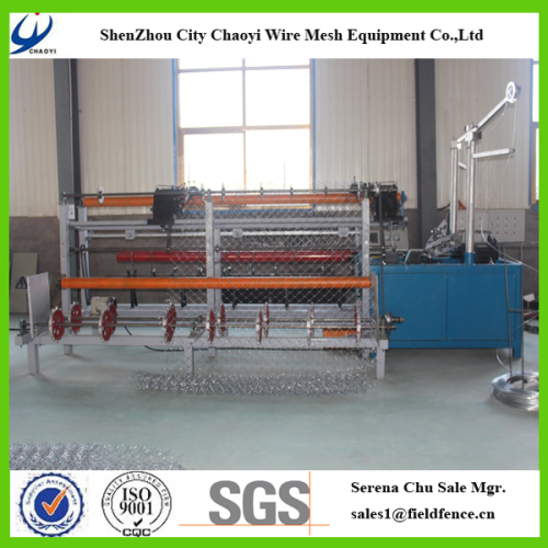 25mm-100mm Fully Automatic Chain Link Fence Mesh Making Machine