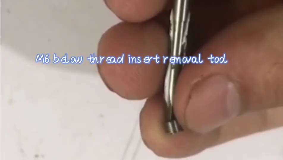 Essential M8 Steel Screw Drill Tap Set with Threaded Inserts Includes Needed Repair Too