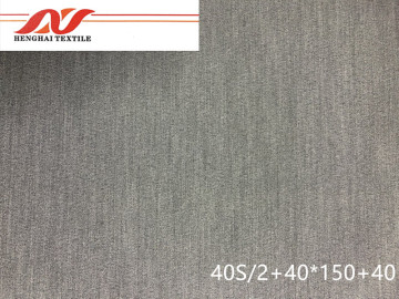 T / R Tejido elástico de cuatro lados 40S / 2 + 40 * 150 + 40 146cm 153gsm