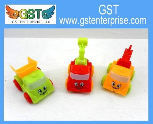 Pull Back Trucks Toy Construction Vehicle Set