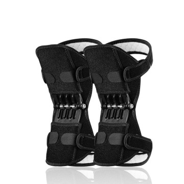 Stretchable Breathable Knee Support Brace with Booster Protection