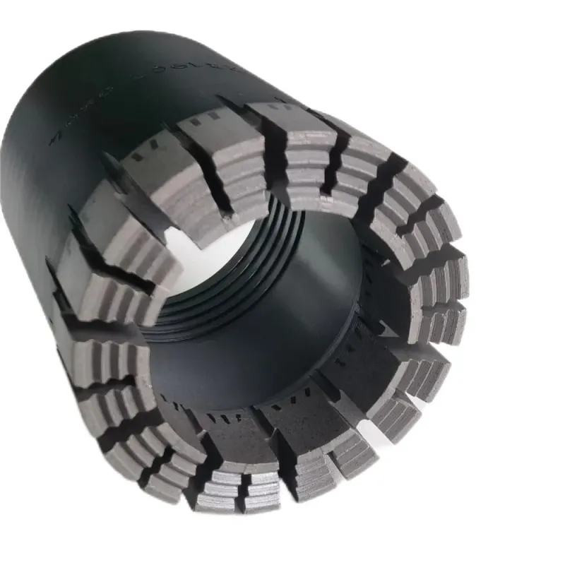 HQ Pq Nq Impregnated Diamond Core Drill Bits for Exploration Coring Drilling