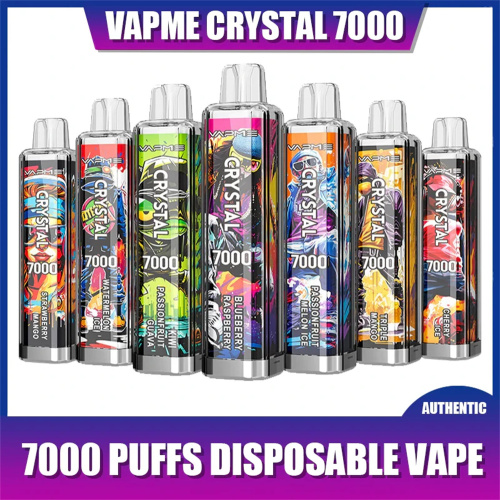Vapme Crystal 7K Puffs Flavored Perfection For Europe