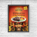 Новый Slim Restaurant Menu Selution Poster Light Box