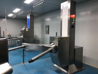 High-Efficiency Square Cone IBC Bin Food Powder Mixer Blender for Salsa Verde Seasoning Mixing