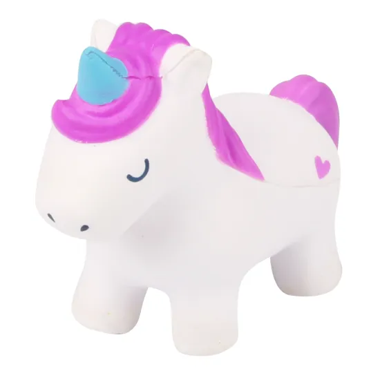 Wholesale High Quality PU Unicorn Slow Rebound Squishy Toy for Promotions