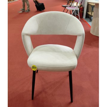 Nueva tela premium silla de decoración del hogar moderna