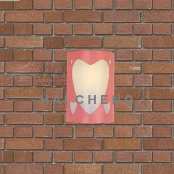 Pink decorative wall lightings