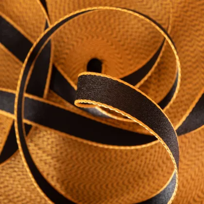 150D Polyester Webbing Tape - Double Color Silk Ribbon Density Webbing