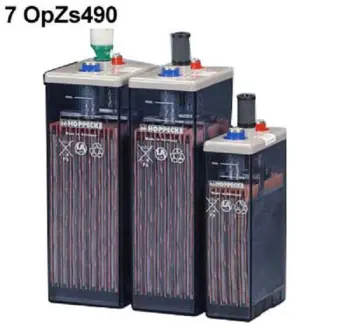 7 opzs 490 Tubular Plate Battery 2V 490ah