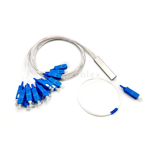 Fiber Optic PLC Splitter SC 1x4 1x8 1x16 1x32 PLC Splitter Module Manufactory