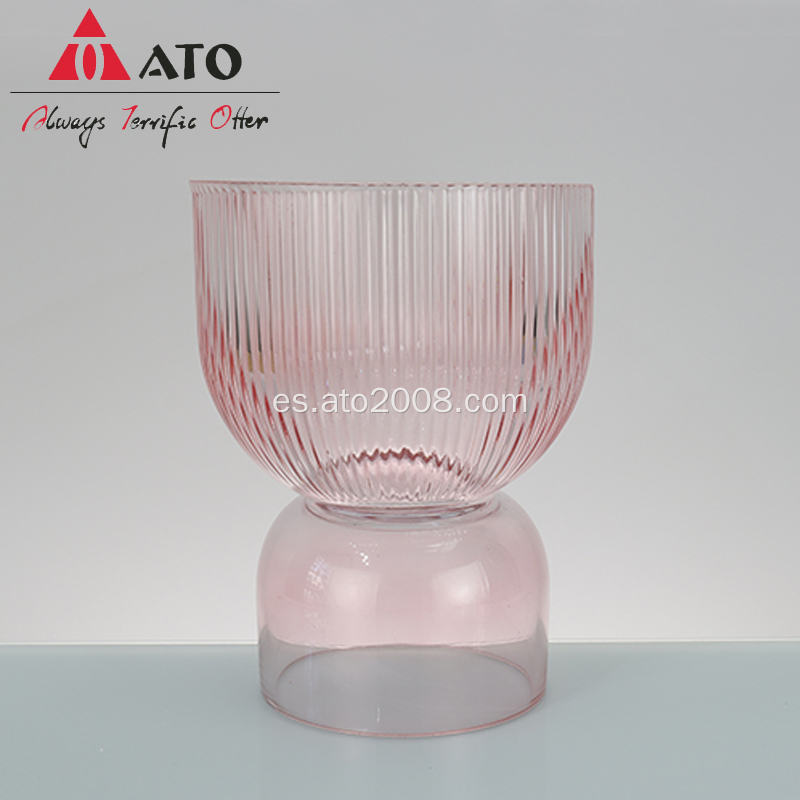 Copa de vino con taza de color óptica de copa de vino