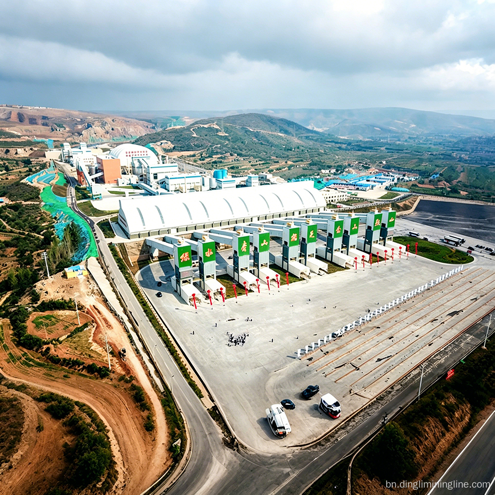 3000 TPH আল্ট্রা মেগা মোট উৎপাদন লাইন