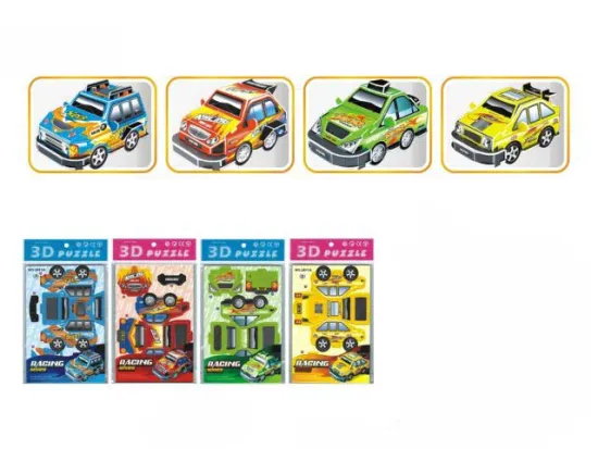 3D PUZZLE Racing Car