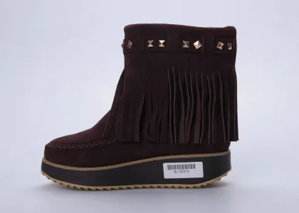 Tassel Womens Winter Snow Boot / Boots With Thickend Outsole