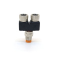 Conector do tipo m8 y 4pin macho para conector feminino