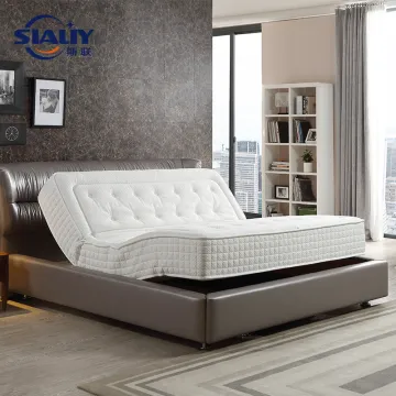 Pure White Electric Ajustable Mattress
