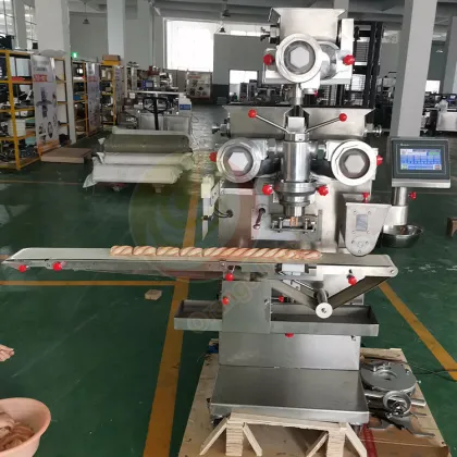 Automatic Mini Mochi Encrusting and Forming Machine | Industrial Mochi Ice Cream Maker