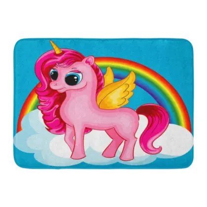 Welcome Entrance  Unicorn Doormats Foot Floor Door mats