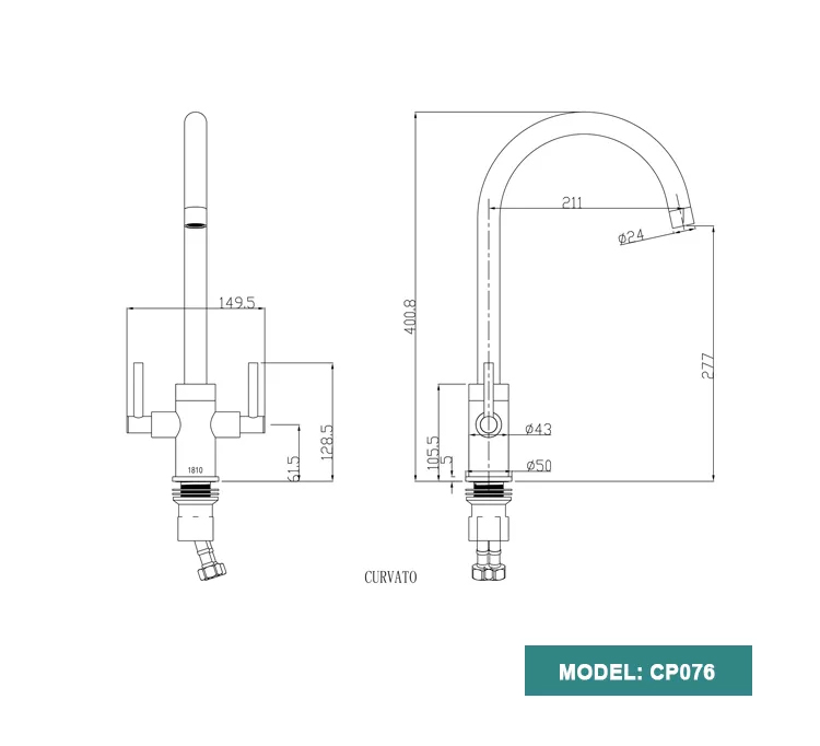 cp076kitchen faucet (1)