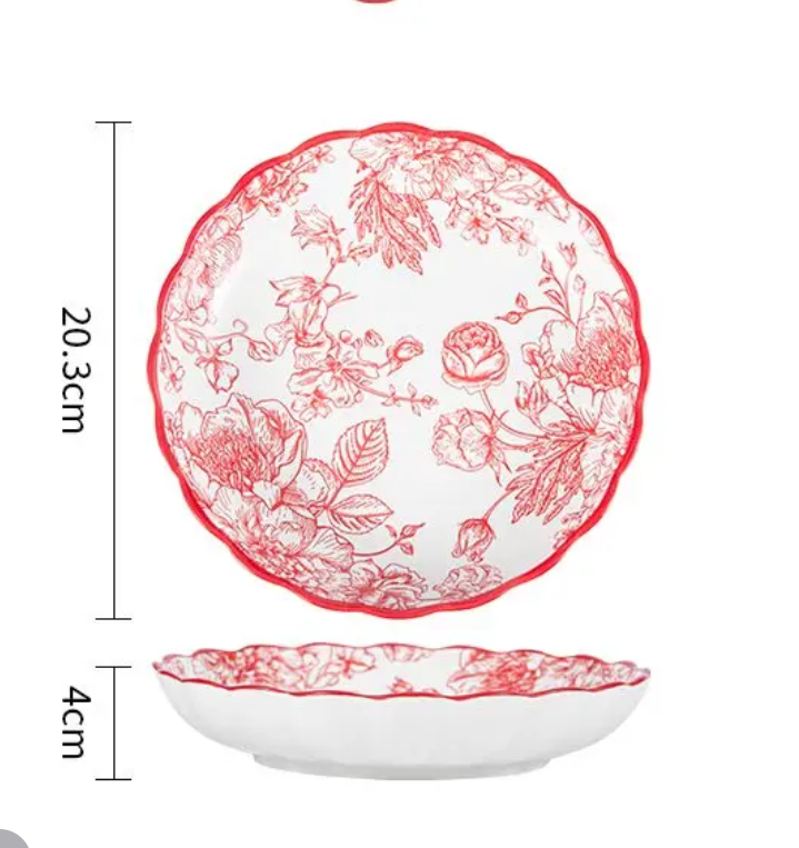 Cultural Theme Dinnerware for Spring Festival Celebrations