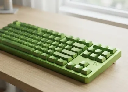 Candy Green Powder Coating Magic Color