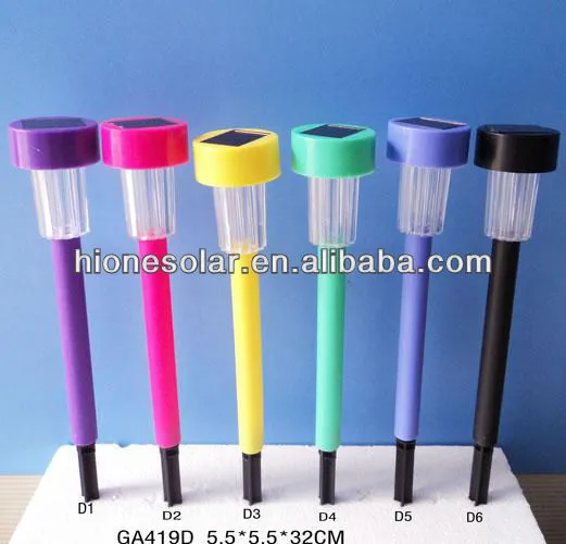 Cheap designs solar powered led lamps