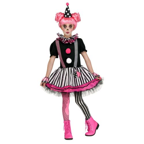 Halloween Girls Clown Costume