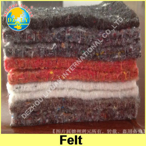 Waterproof nonwoven neddle punch painter felt