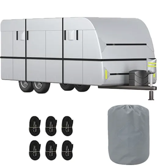 Water-Resistant Anti-UV Motorhome RV Cover Oxford Cloth Awning Tent for Winter Snow