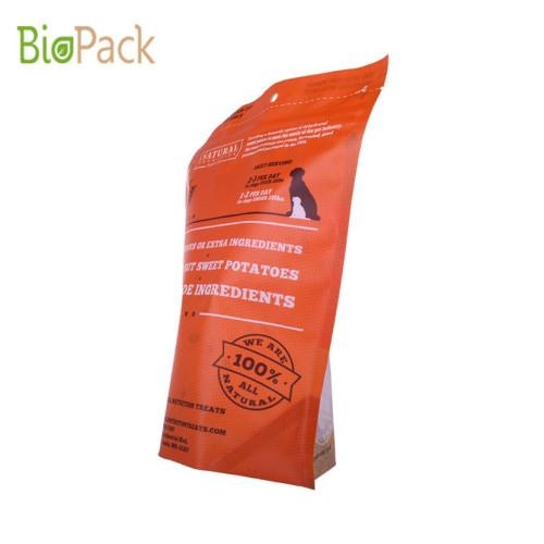 Stand Up Pouch Pet Food bag With Window Customerized Printing