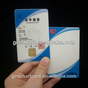Best Price Smart SLE4428/5528 Contact IC Chip Card with Top Quality